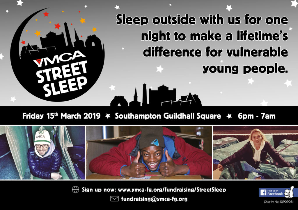 Street Sleep Event Poster