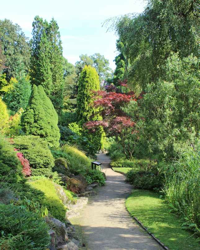 Fletcher Moss Gardens in Didsbury in Manchester