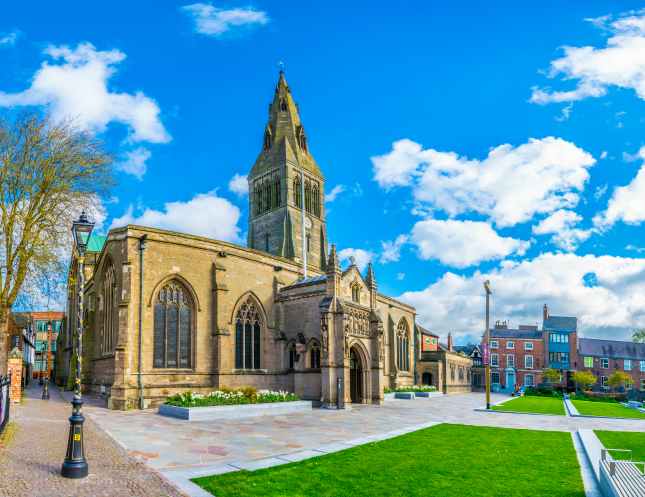 Cathedral in Leicester