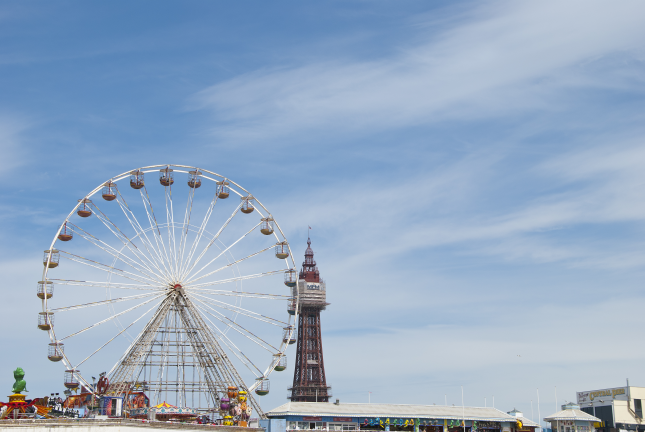 Blackpool Beach Pier