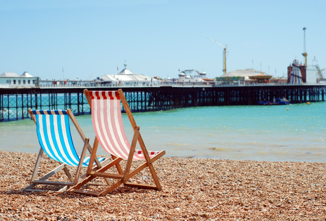 Deck Chairs Brighton Beach