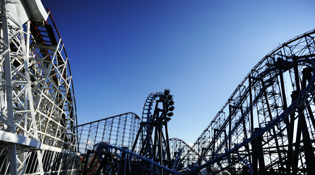 Roller coaster Blackpool