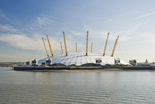 The O2 in North Greenwich