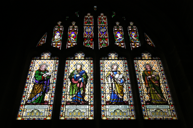 stain glass window