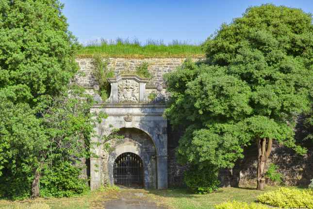 Sally Port Plymouth Royal Citadel Devon UK