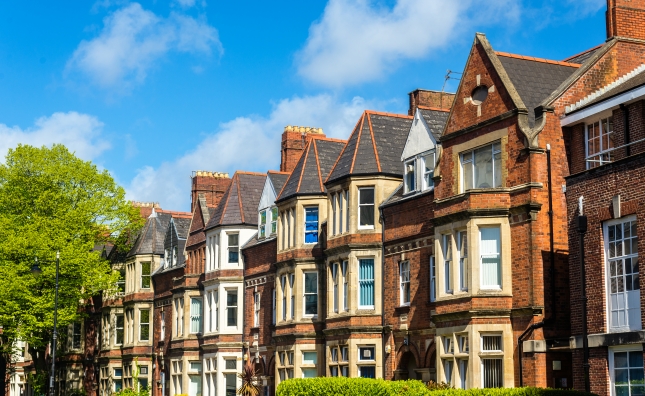 Houses in Cardiff, Wales