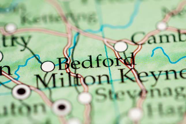 Bedford Map