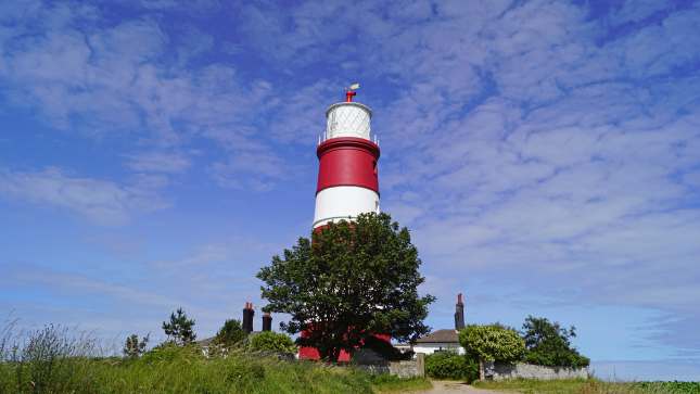 Happisburgh Lighthouse in Happisburgh