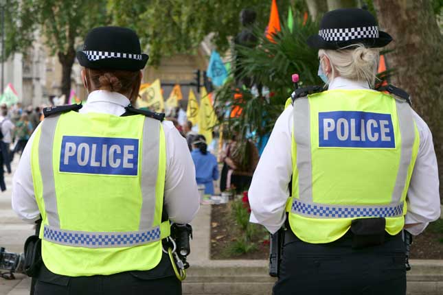 Two Female UK Police Officers