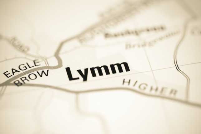 Lymm on UK Map