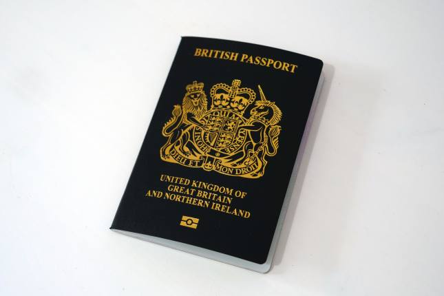 The new UK Passport
