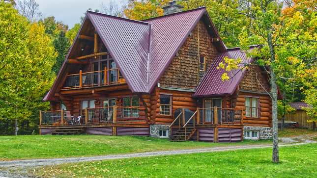 House in Coaticook, QC, Canada