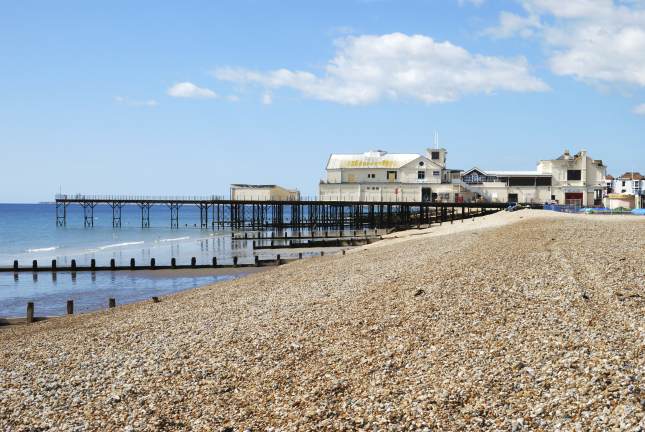 Pier at Bognor Regis. Sussex. England