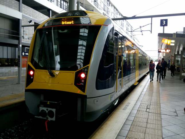 Auckland Electric Train, Newmarket Station