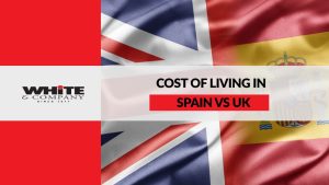 Cost of living Spain vs UK