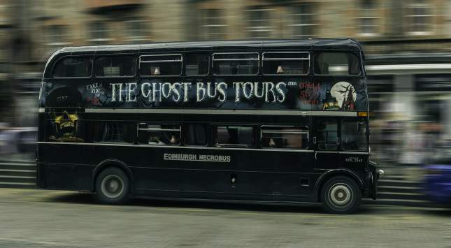 Edinburgh Ghost Tour Bus