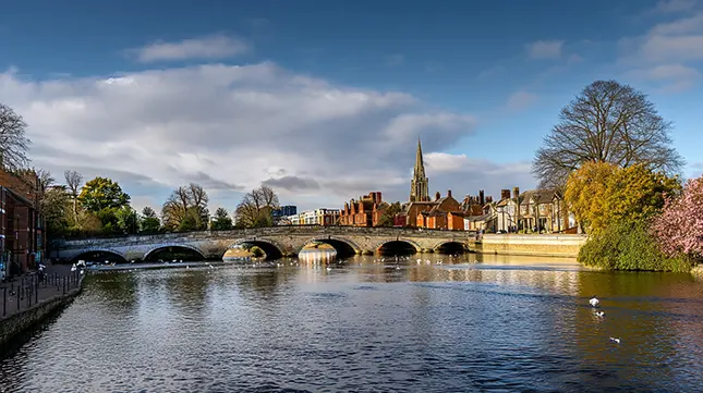 A Riverside Town with Charm and Character