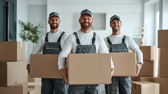 2. Hire Experienced Winter Movers