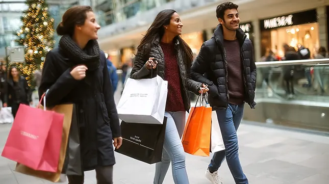 Shopping the American Way Bigger, Bolder, 24 7
