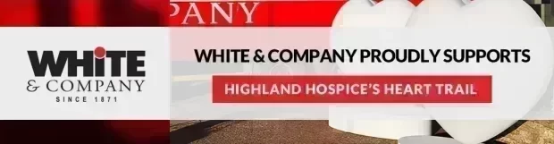 White & Company Proudly Supports Highland Hospice’s HeArt Trail