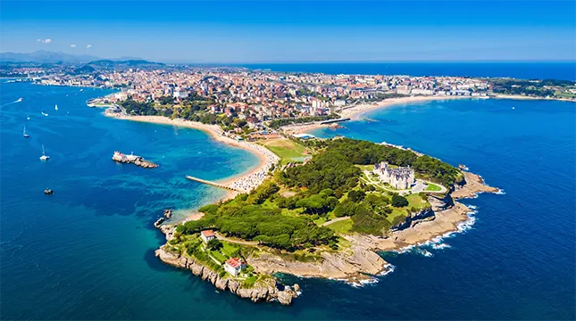 17. Santander - Green landscapes and coastal beauty