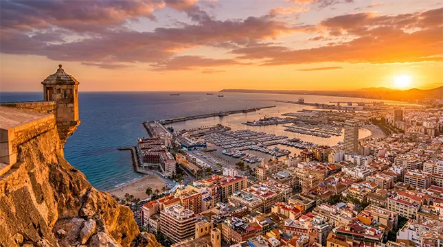 5. Alicante - Affordable coastal living with great connections