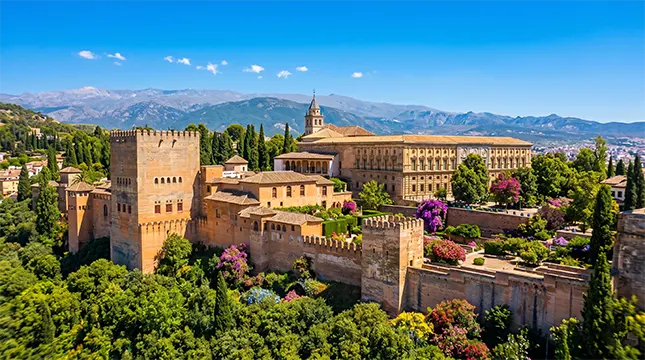 7. Granada - Mountain views and historic appeal