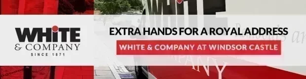 Extra Hands for a Royal Address: White & Company at Windsor Castle