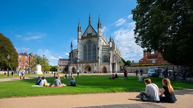1. Winchester - Historic, central, and charming