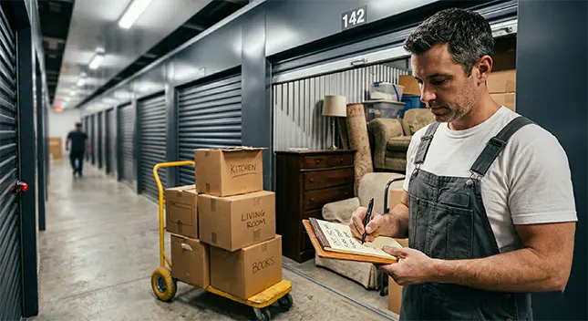 What is included in our Using Storage During a House Move article