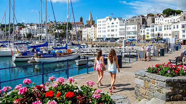 St Peter Port Island Life with an Urban Edge