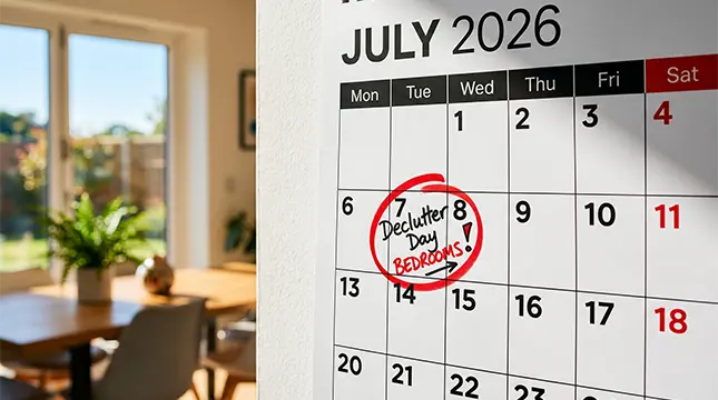 Your Decluttering Timeline Eight Weeks to Moving Day