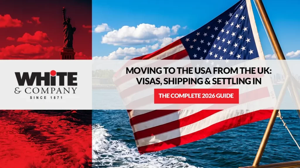 Moving to the USA from the UK Visas, Shipping & Settling In — The Complete 2026 Guide