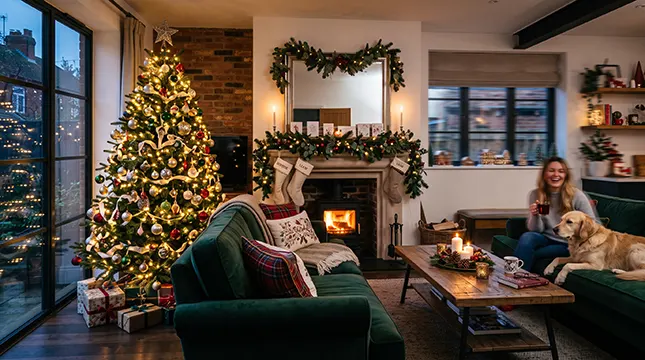 Settling In and Making It Feel Festive
